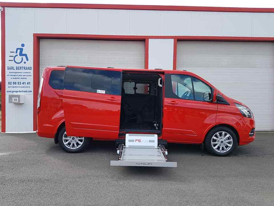 GARAGE BERTRAND Amenagement De Vehicule Pour Handicapes Rennes BLOC TRANSPORT TPMR 3