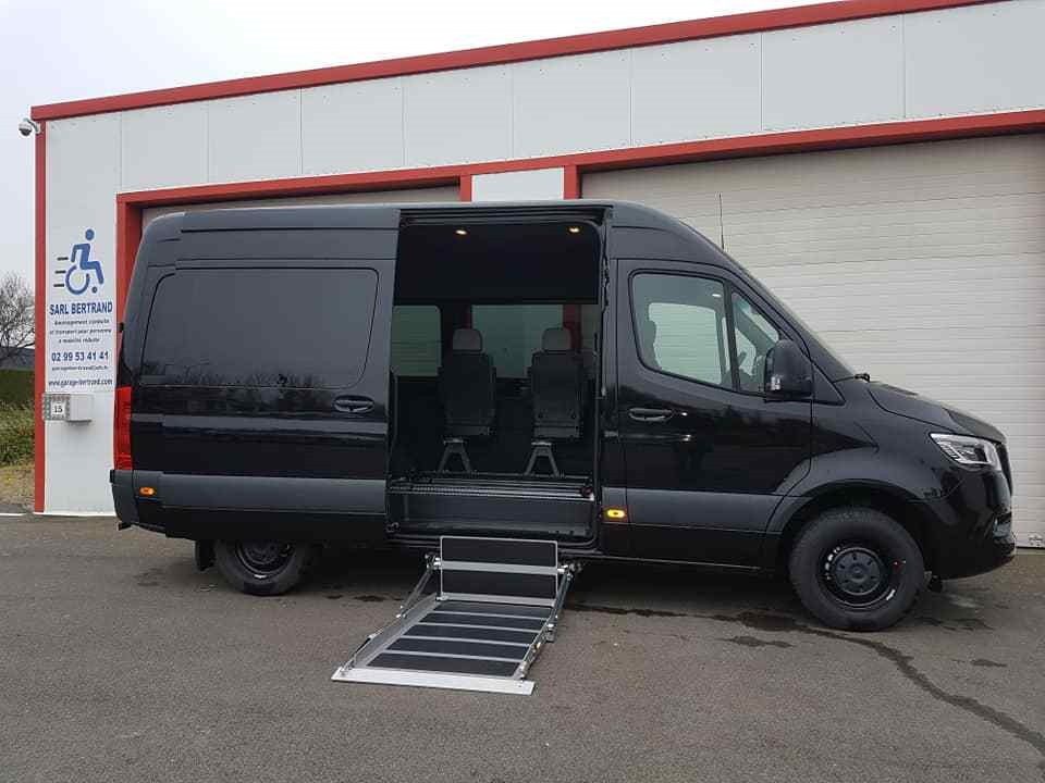 GARAGE BERTRAND Amenagement De Vehicule Pour Handicapes Rennes BLOC TRANSPORT TPMR 4